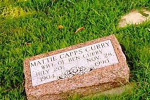 Mattie Capps Curry Mattie Capps Curry
