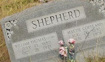 Mattie Copeland Shepherd Mattie Copeland Shepherd
