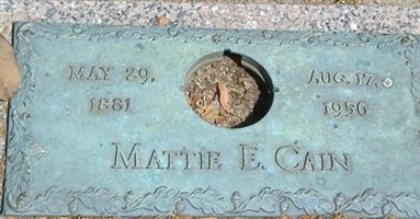 Mattie E. Cain