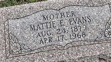 Mattie E Evans Mattie E Evans