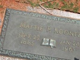 Mattie F. Koontz Mattie F. Koontz