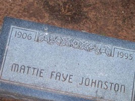 Mattie Faye Johnston