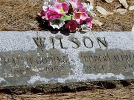 Mattie Goding Wilson
