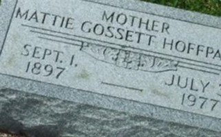 Mattie Gossett Hoffpauir