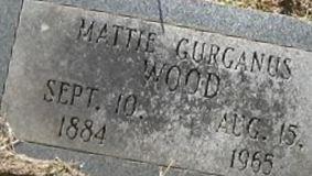 Mattie Gurganus Wood