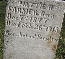 Mattie H Inabnitt Farmer