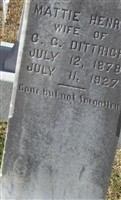 Mattie Henry Dittrich Mattie Henry Dittrich