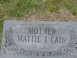 Mattie I. Cain