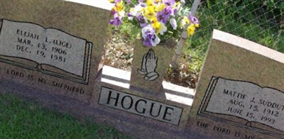 Mattie J. Sudduth Hogue
