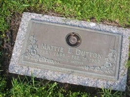 Mattie L Dutton Mattie L Dutton