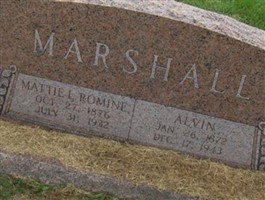 Mattie L. Romine Marshall