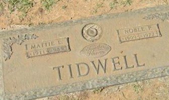 Mattie L Tidwell