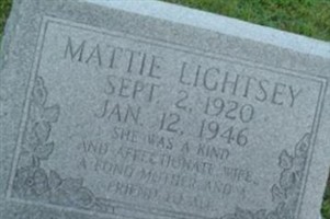 Mattie Lightsey Mattie Lightsey