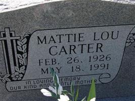 Mattie Lou Carter