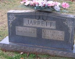 Mattie Lou Sharp Jarrett