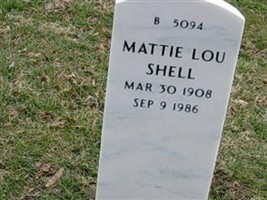 Mattie Lou Shell Mattie Lou Shell