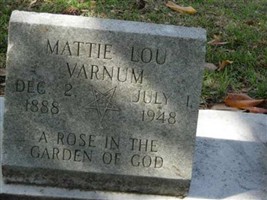 Mattie Lou Varnum Mattie Lou Varnum