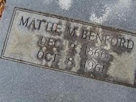 Mattie M. Benford
