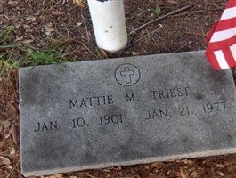 Mattie M Triest