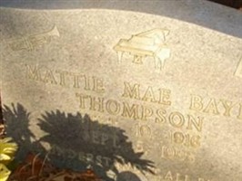 Mattie Mae Bayes Thompson