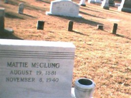 MATTIE McClung ATKINSON MATTIE McClung ATKINSON