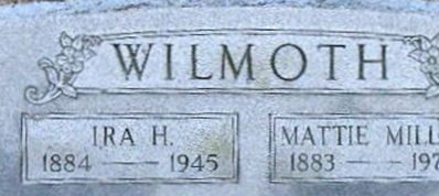 Mattie Miller Wilmoth Mattie Miller Wilmoth