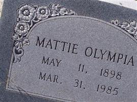 Mattie Olympia Moss