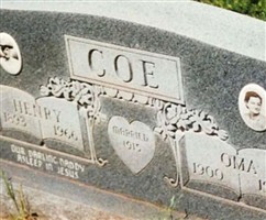 Mattie Oma "Oma" Walters Coe Mattie Oma "Oma" Walters Coe
