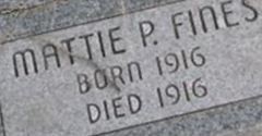 Mattie P Fines Mattie P Fines