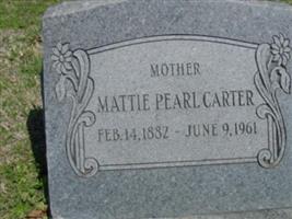 Mattie Pearl Carter