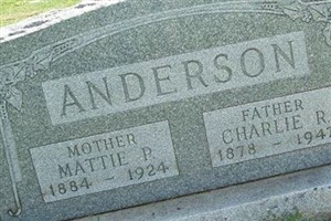 Mattie Pearl THRAILKILL Anderson
