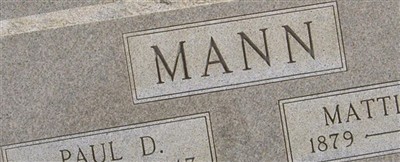 Mattie S Mann