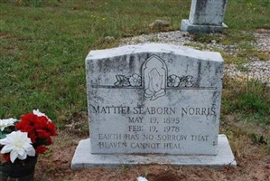 Mattie Seaborn Norris Mattie Seaborn Norris