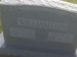 Mattie W Williamson