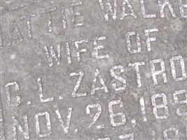 Mattie Walker Zastrow Mattie Walker Zastrow