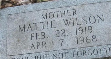 Mattie Wilson