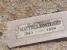 Mattie Zoe Featherston Boatright Mattie Zoe Featherston Boatright