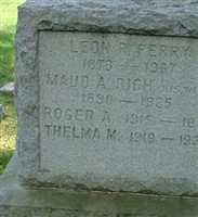 Maud A Rich Perry