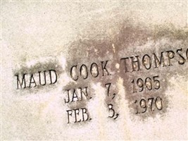 Maud Cook Thompson Maud Cook Thompson