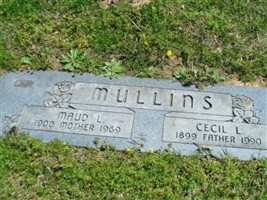 Maud L Mullins