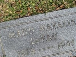 Maud Natalie De La Grange LuPau Maud Natalie De La Grange LuPau