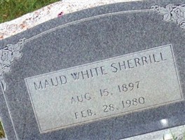 Maud White Sherrill Maud White Sherrill