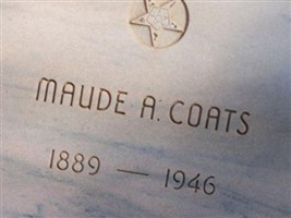 Maude A Coats