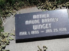 Maude Barney Winget