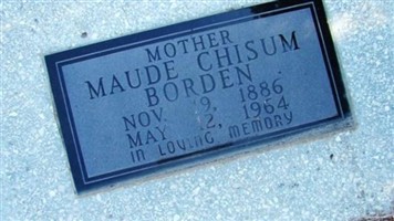 Maude Borden Chisum Maude Borden Chisum