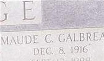 Maude C. Galbreath Winge