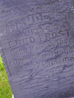 Maude E Frost