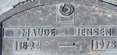 Maude E Jensen