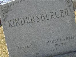 Maude E. Miller Kindersberger