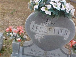 Maude Elizabeth Ledbetter Maude Elizabeth Ledbetter